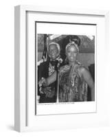 Celia Cruz on Stage, 15 July 1976-American Photographer-Framed Giclee Print