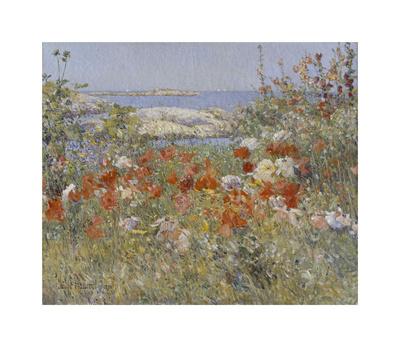 'Celia Thaxter’s Garden, Isles of Shoals, Maine, 1890' Giclee Print