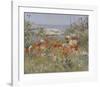 Celia Thaxter’s Garden, Isles of Shoals, Maine, 1890-Childe Hassam-Framed Giclee Print