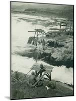 Celilo Falls, Circa 1930-null-Mounted Giclee Print