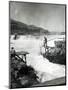 Celilo Fishing, Circa 1930-null-Mounted Premium Giclee Print