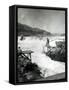 Celilo Fishing, Circa 1930-null-Framed Stretched Canvas