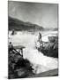 Celilo Fishing, Circa 1930-null-Mounted Giclee Print