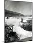 Celilo Fishing, Circa 1930-null-Mounted Giclee Print