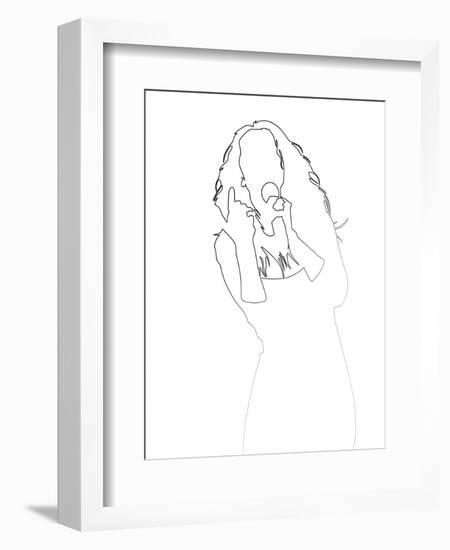 Celine Dion-Logan Huxley-Framed Art Print