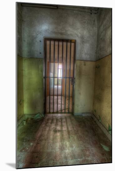 Cell with Metal Door-Nathan Wright-Mounted Photographic Print