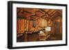 Cellar for Curing Meats-null-Framed Art Print