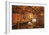 Cellar for Curing Meats-null-Framed Art Print