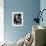 Cellist Pablo Casals at His Home-null-Framed Premium Photographic Print displayed on a wall