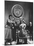 Cellist Pablo Casals Playing a Concert at the Un-null-Mounted Premium Photographic Print