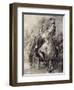 Cellist-Jacques Andre Portail-Framed Giclee Print