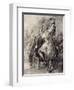 Cellist-Jacques Andre Portail-Framed Giclee Print