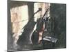 Cello in Sunlight-John Lidzey-Mounted Giclee Print