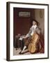 Cello Player-Dirck Hals-Framed Giclee Print