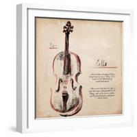 Cello-Hakimipour-ritter-Framed Premium Giclee Print