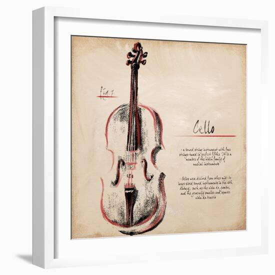 Cello-Hakimipour-ritter-Framed Premium Giclee Print