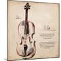 Cello-Hakimipour-ritter-Mounted Premium Giclee Print