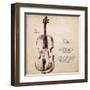 Cello-Hakimipour-ritter-Framed Art Print