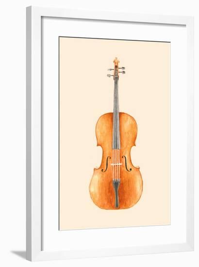 Cello-Florent Bodart-Framed Giclee Print