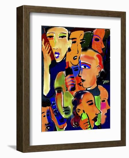 Cellular Disciples-Diana Ong-Framed Giclee Print