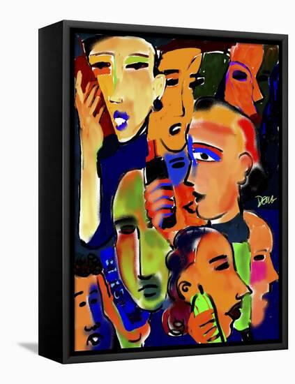 Cellular Disciples-Diana Ong-Framed Stretched Canvas