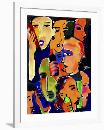 Cellular Disciples-Diana Ong-Framed Giclee Print