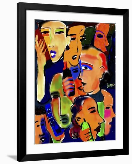 Cellular Disciples-Diana Ong-Framed Giclee Print