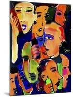 Cellular Disciples-Diana Ong-Mounted Giclee Print