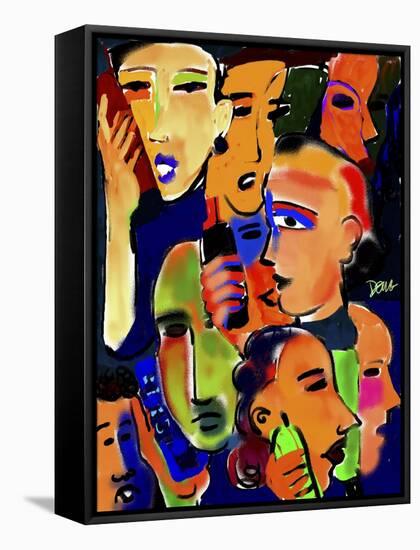 Cellular Disciples-Diana Ong-Framed Stretched Canvas