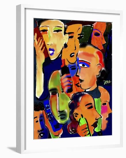 Cellular Disciples-Diana Ong-Framed Giclee Print