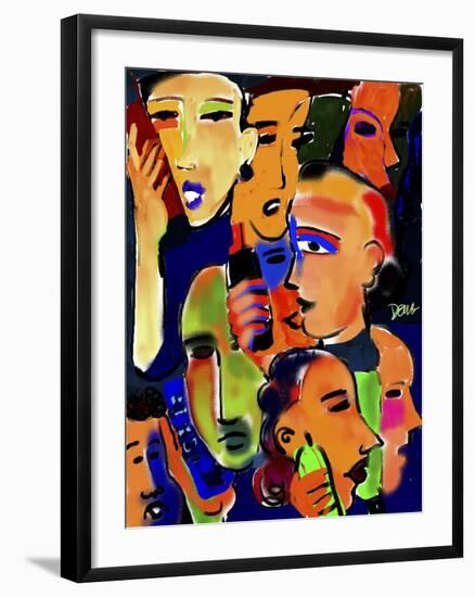 Cellular Disciples-Diana Ong-Framed Giclee Print