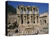 Celsus Library, Ephesus, Anatolia, Turkey Minor-Short Michael-Stretched Canvas