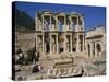 Celsus Library, Ephesus, Anatolia, Turkey Minor-Short Michael-Stretched Canvas