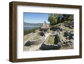 Celtic Castro of Santa Tegra, Pontevedra, Galicia, Spain, Europe-Michael Snell-Framed Photographic Print