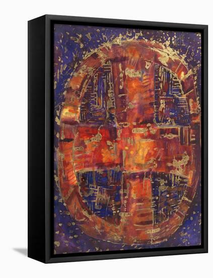 Celtic Cross, 1990-Peter Davidson-Framed Stretched Canvas