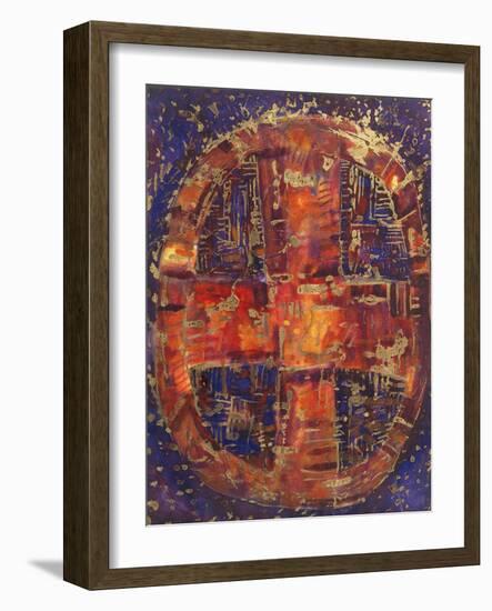 Celtic Cross, 1990-Peter Davidson-Framed Giclee Print