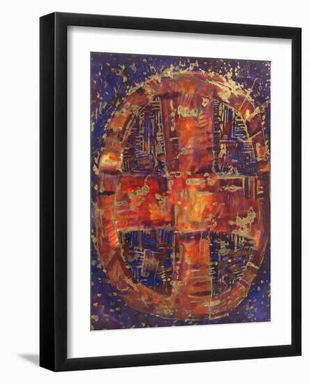 Celtic Cross, 1990-Peter Davidson-Framed Giclee Print