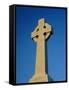 Celtic Cross, Aberdaron, Lleyn Peninsula, Gwynedd, Wales, UK, Europe-Ruth Tomlinson-Framed Stretched Canvas