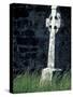 Celtic Cross at Dysart O'dea church, County Clare, Ireland-William Sutton-Stretched Canvas