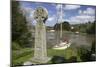 Celtic Cross, St Just in Roseland, Cornwall-Peter Thompson-Mounted Photographic Print