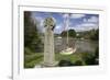 Celtic Cross, St Just in Roseland, Cornwall-Peter Thompson-Framed Photographic Print