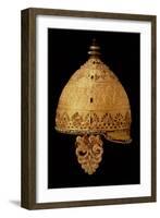 Celtic Helmet Found at Agris, Charante, 4th Century BC-null-Framed Giclee Print