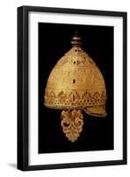 Celtic Helmet Found at Agris, Charante, 4th Century BC-null-Framed Giclee Print