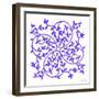 Celtic Inspiration Purple-Herb Dickinson-Framed Photographic Print