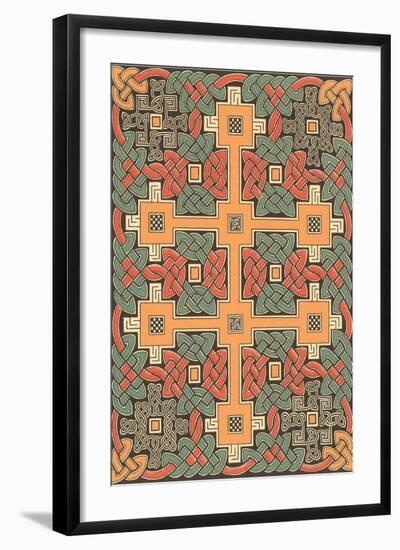 Celtic Knot Decorative Arts-null-Framed Art Print