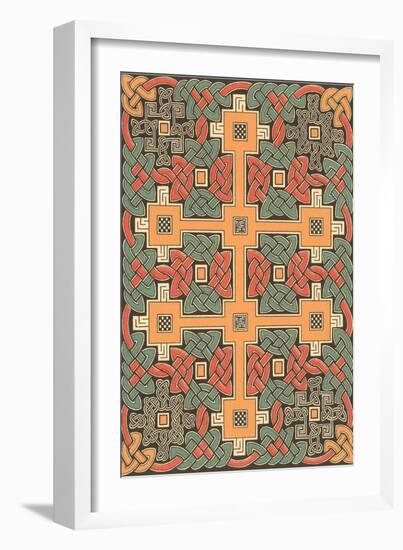 Celtic Knot Decorative Arts-null-Framed Art Print