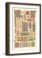 Celtic Motifs, Decorative Arts-null-Framed Art Print