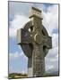 Celtic Style Cross, Graveyard at Burrishoole Abbey, Near Newport, County Mayo, Connacht, Ireland-Gary Cook-Mounted Photographic Print