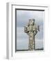 Celtic Style Cross in Graveyard, Connacht, Republic of Ireland (Eire)-Gary Cook-Framed Photographic Print