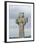 Celtic Style Cross in Graveyard, Connacht, Republic of Ireland (Eire)-Gary Cook-Framed Photographic Print